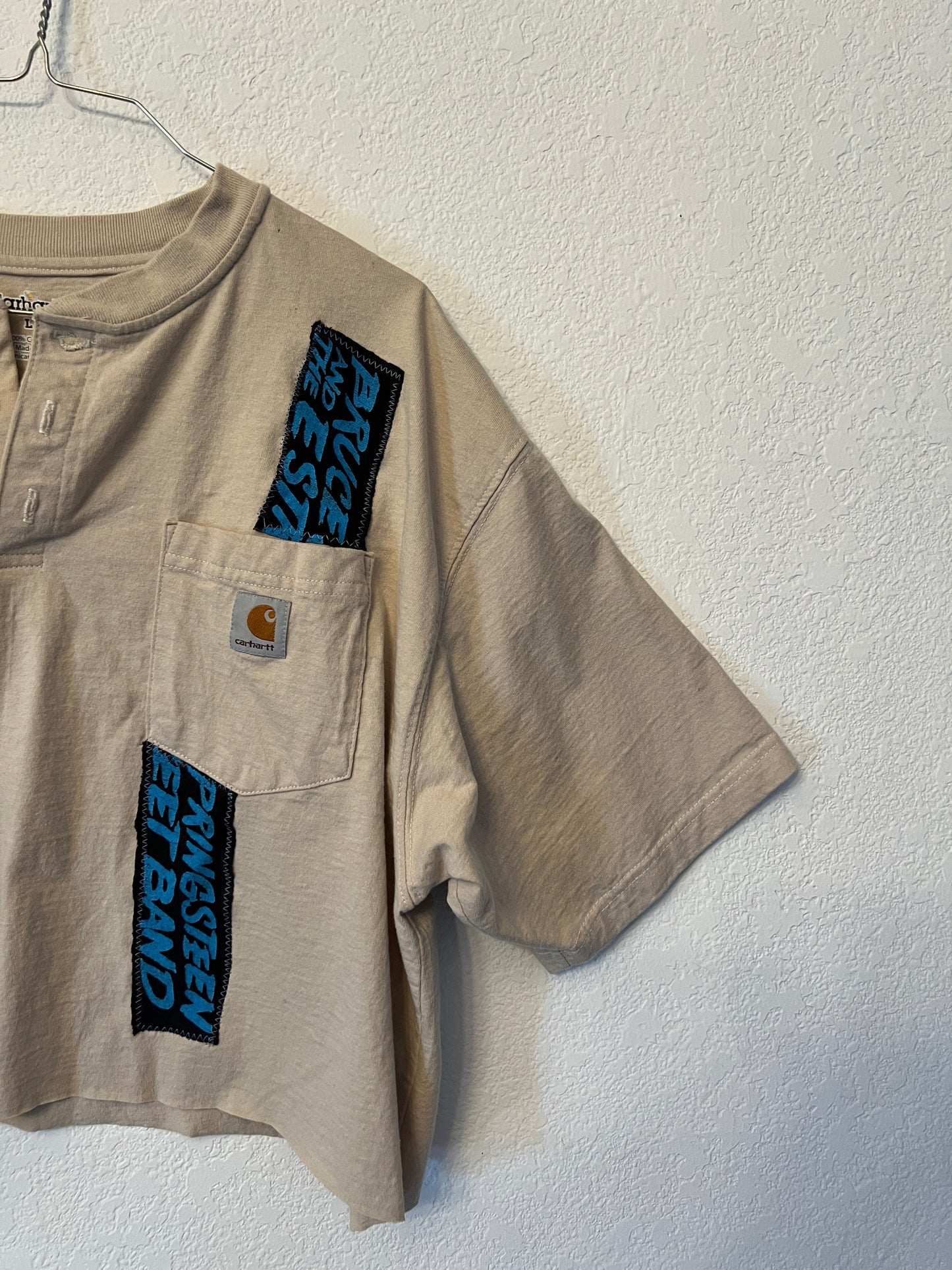 Bruce Springsteen Crop Carhartt Top