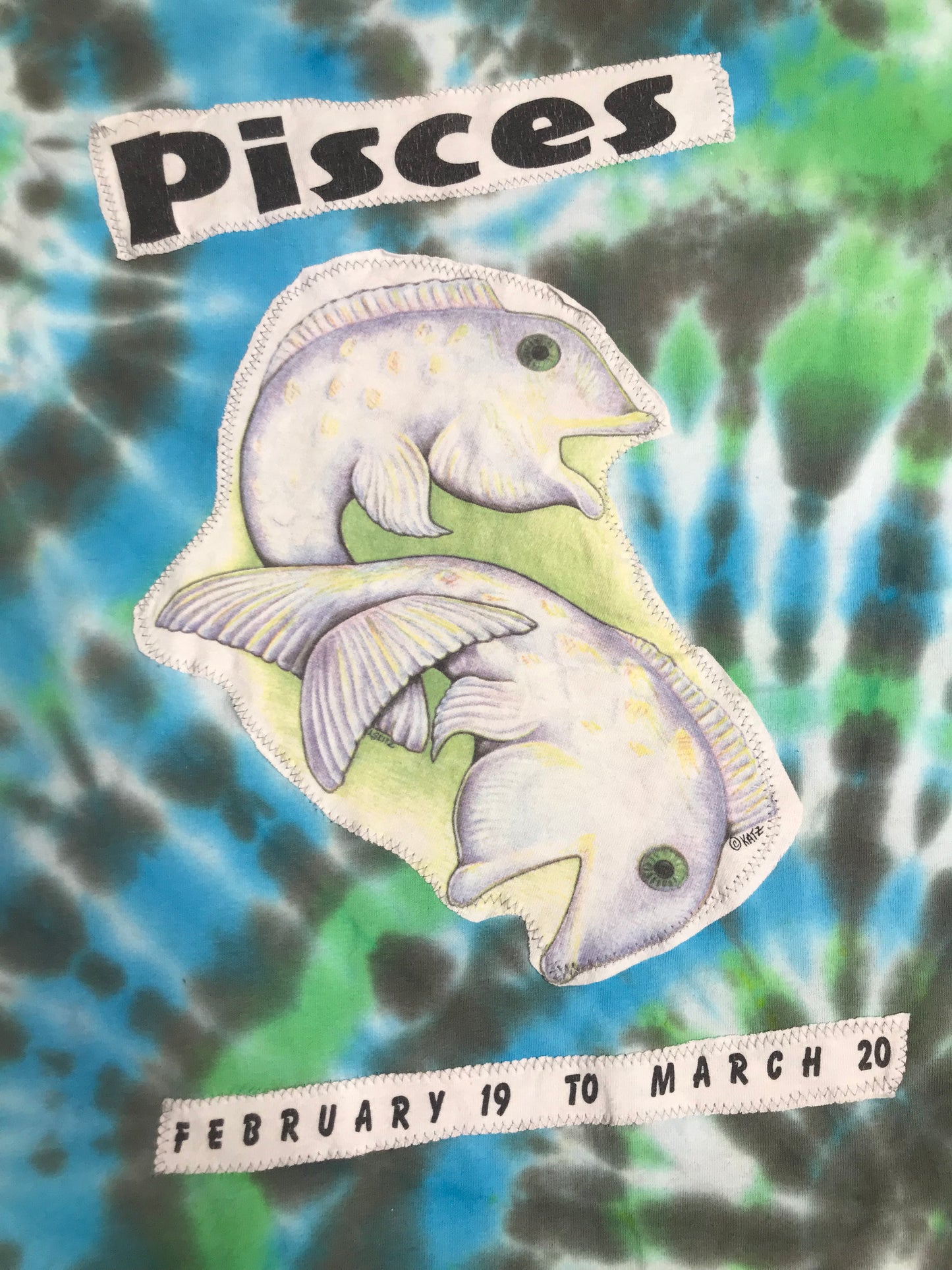 Pisces Tie Dye T-Shirt