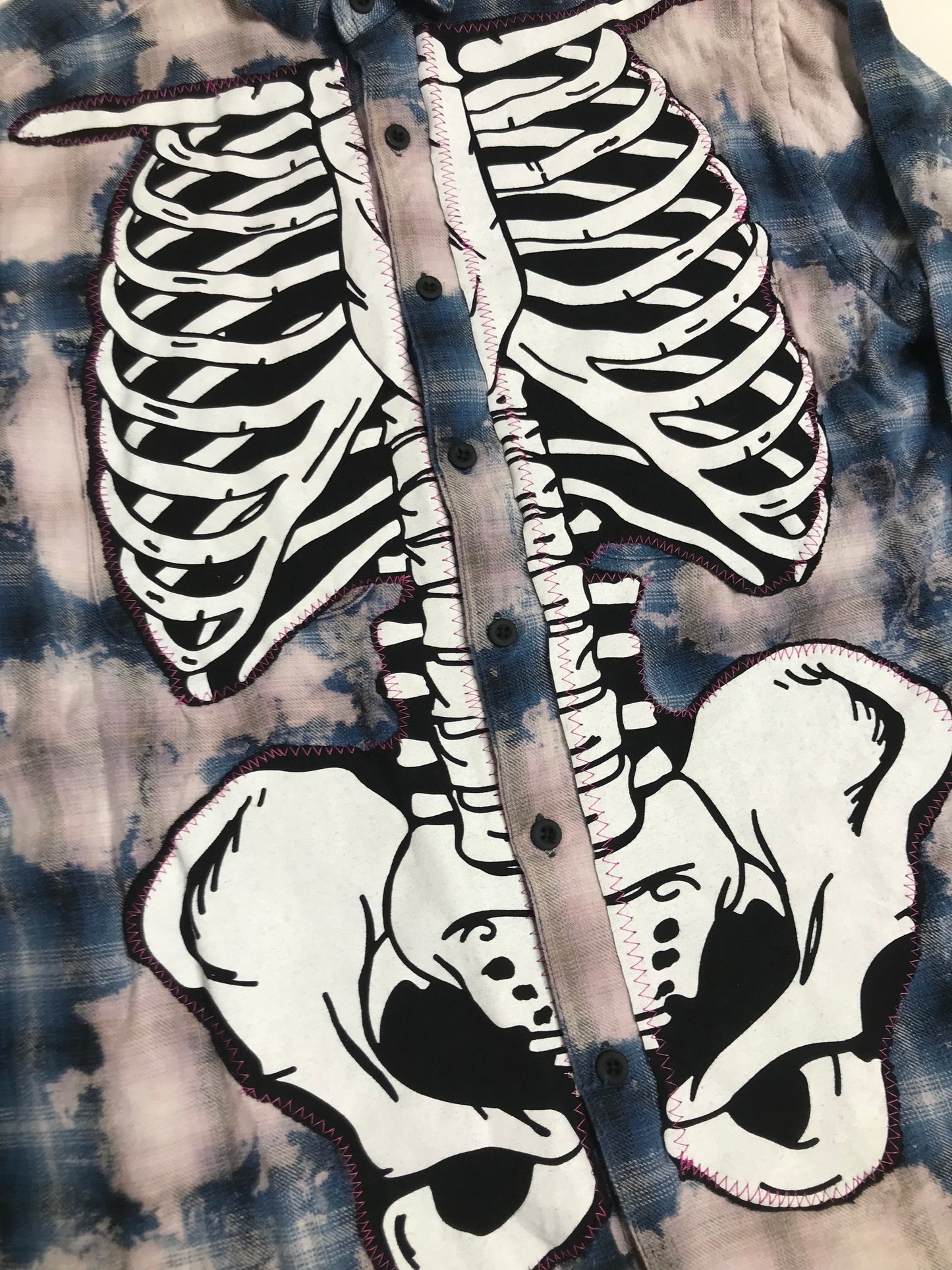 Skeleton Flannel Shirt