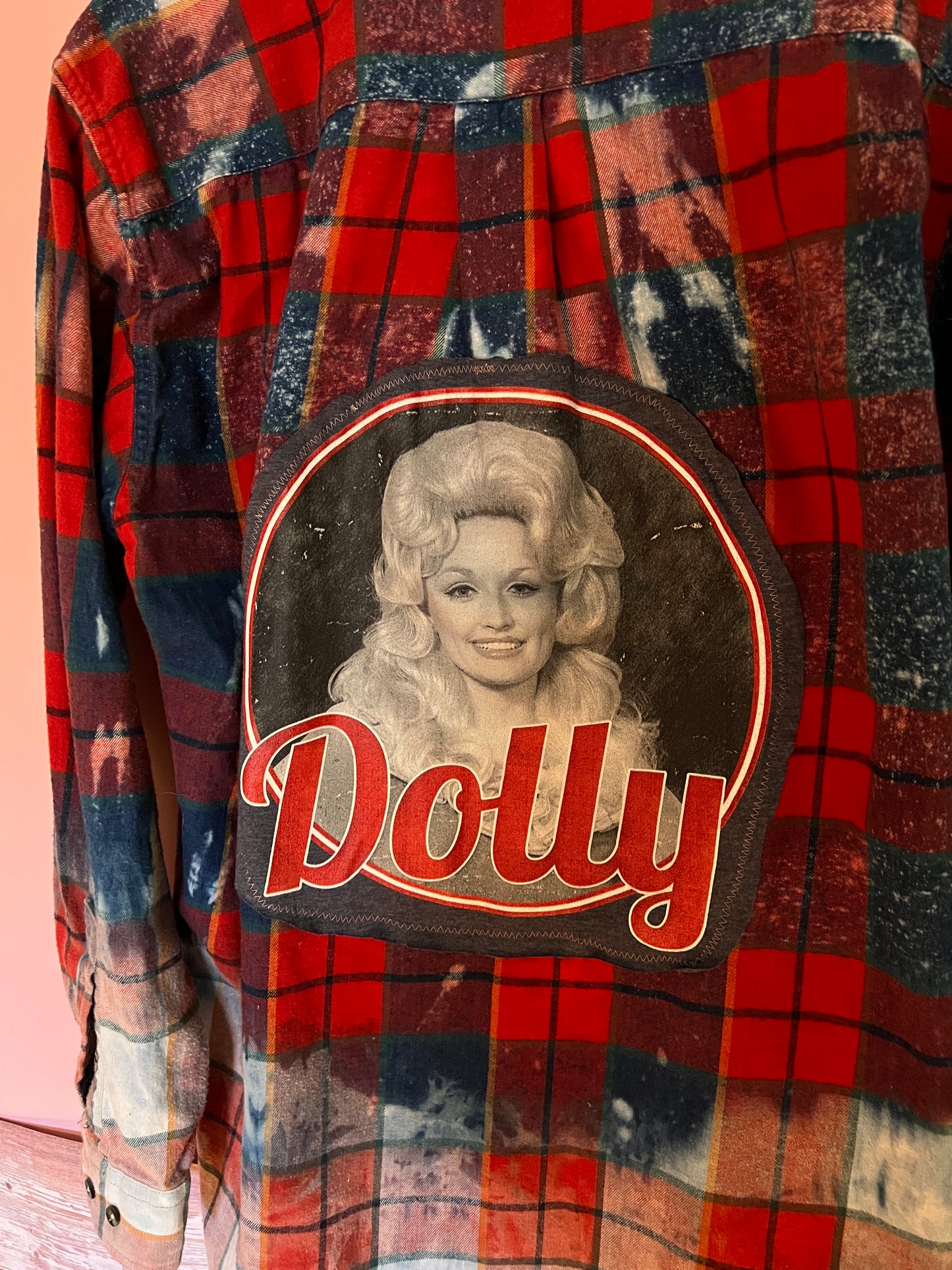 Dolly Parton Bleached Flannel
