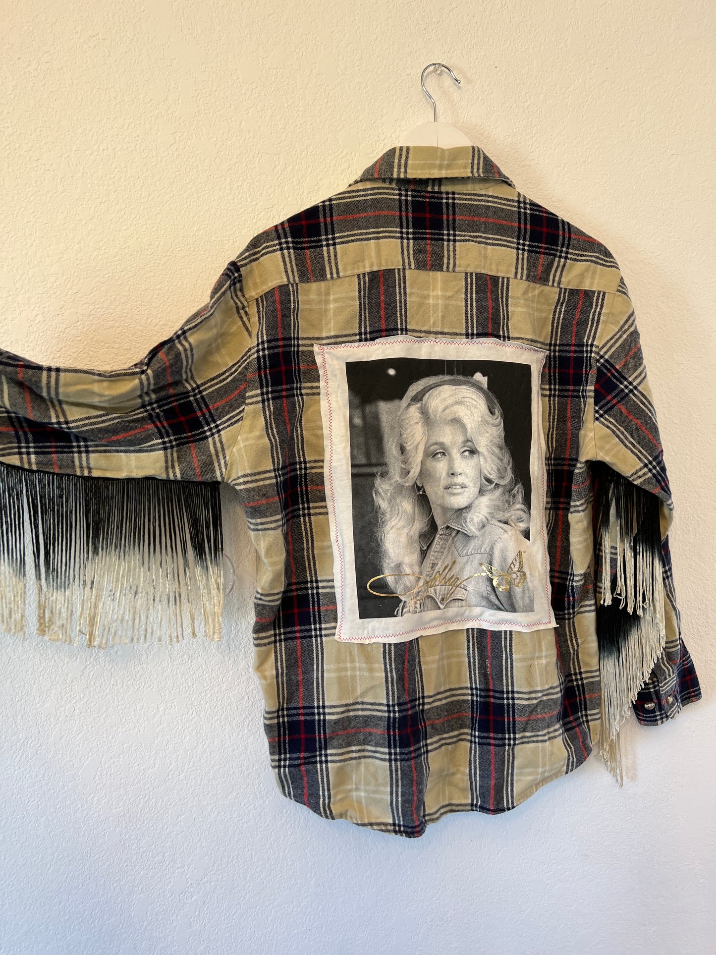 Fringe Dolly Parton Flannel