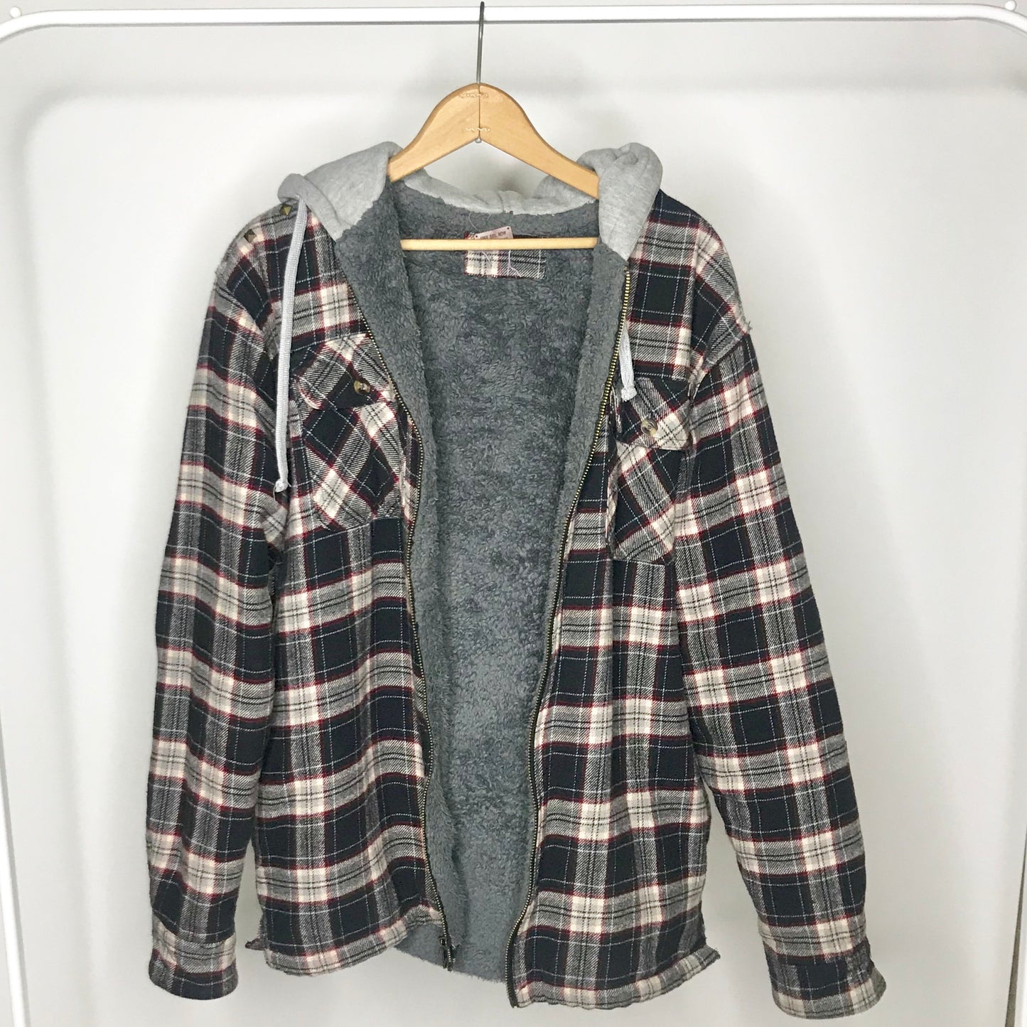 Dolly Parton Plaid Hoodie