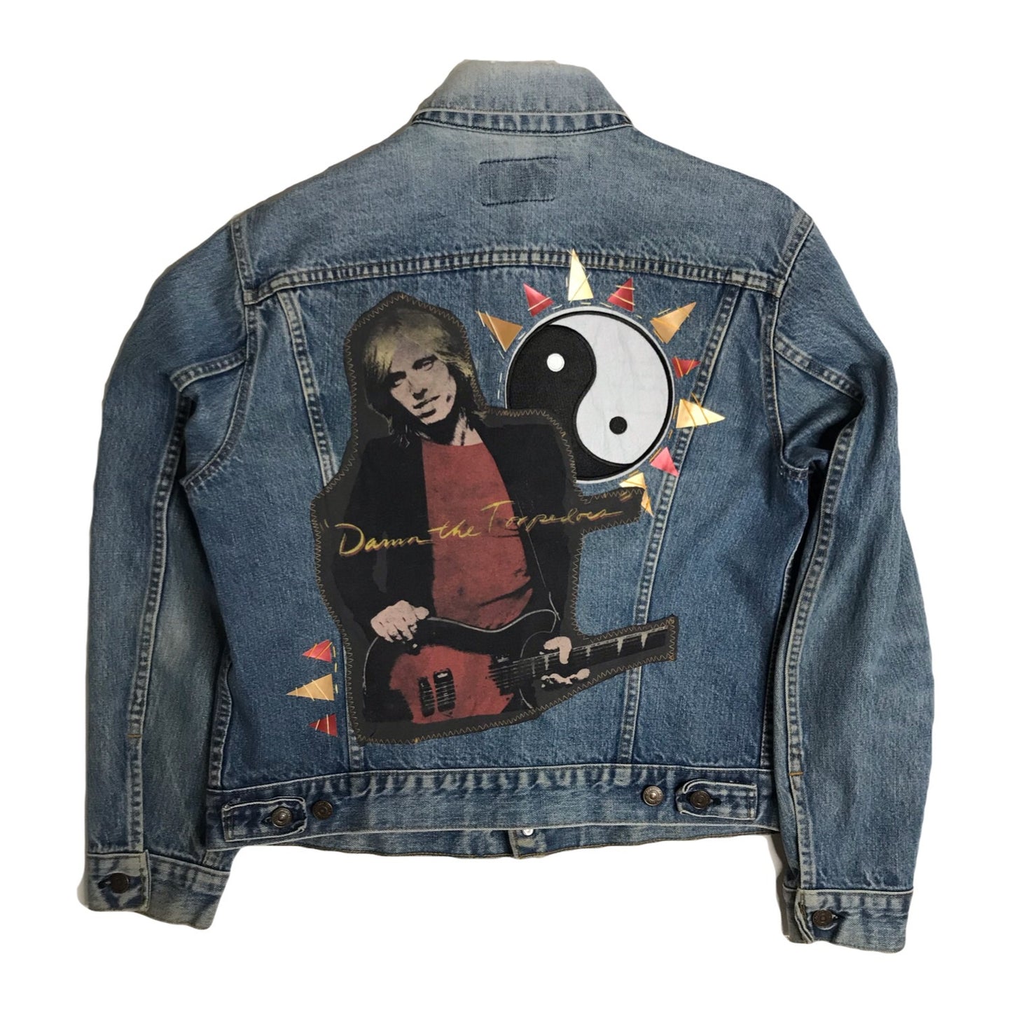 Tom Petty ☯️ Sun Denim Jacket