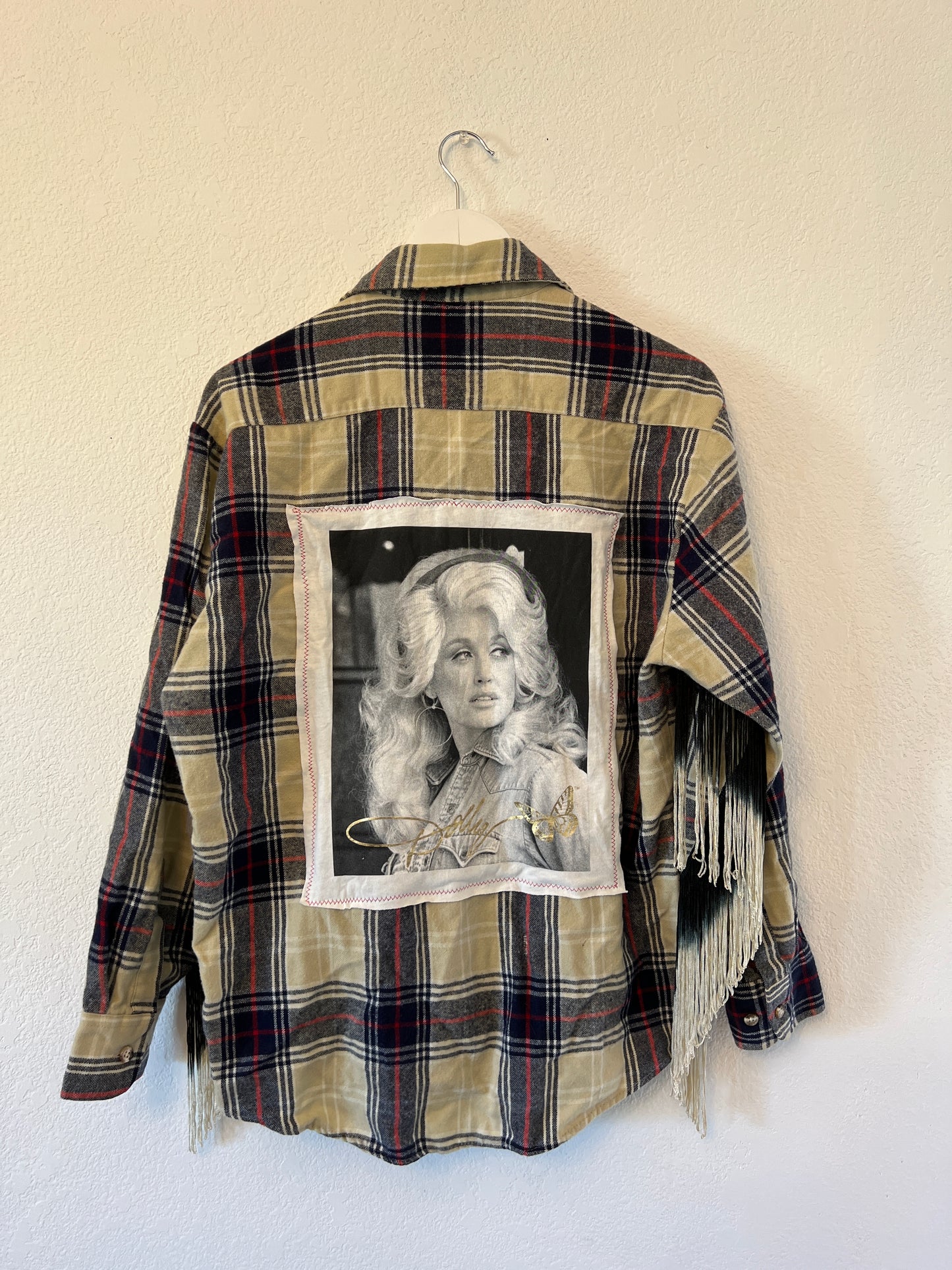 Fringe Dolly Parton Flannel