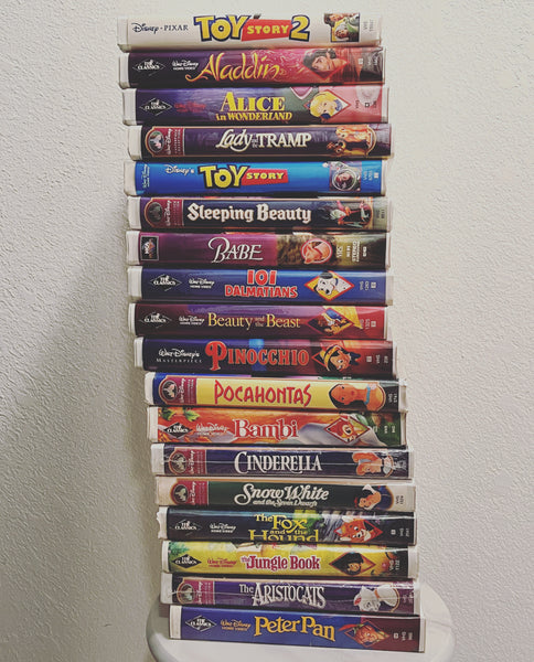 Disney VHS Tapes Lot
