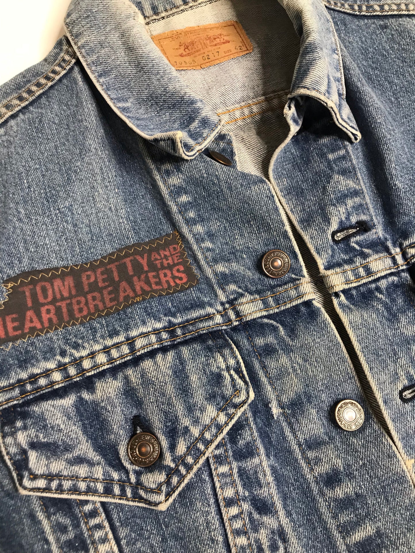 Tom Petty ☯️ Sun Denim Jacket