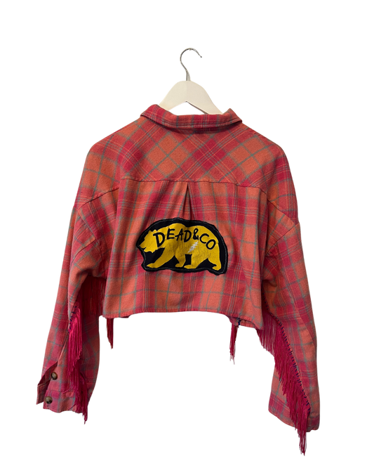 Dead & Co. Fringe Crop Flannel