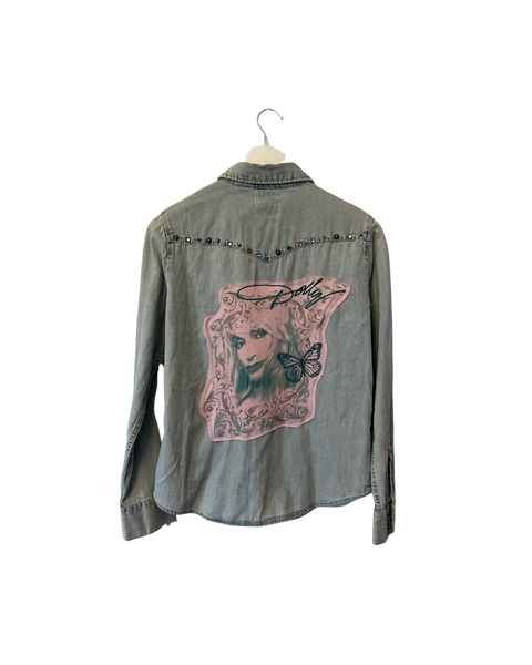 Dolly Parton Levi's Bejeweled Denim Shirt