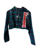 Ramone's Cropped Flannel