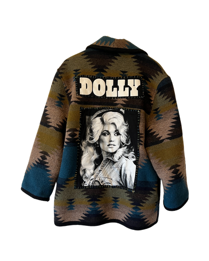 Dolly Parton Blanket Coat