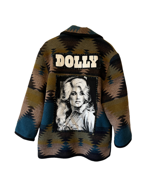 Dolly Parton Blanket Coat