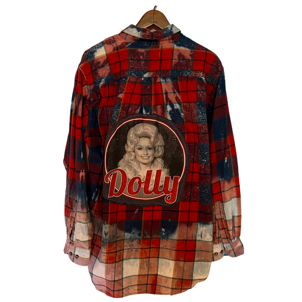 Dolly Parton Bleached Flannel