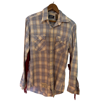 Shania Twain Vintage Levi's Fringe Flannel