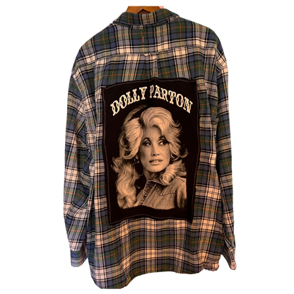Dolly Parton Vintage Cotton Flannel