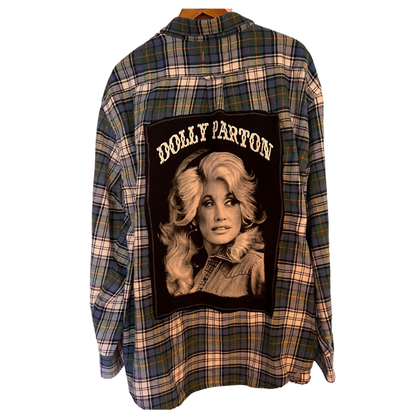 Dolly Parton Vintage Cotton Flannel