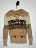 Vintage Knit Ski Sweater