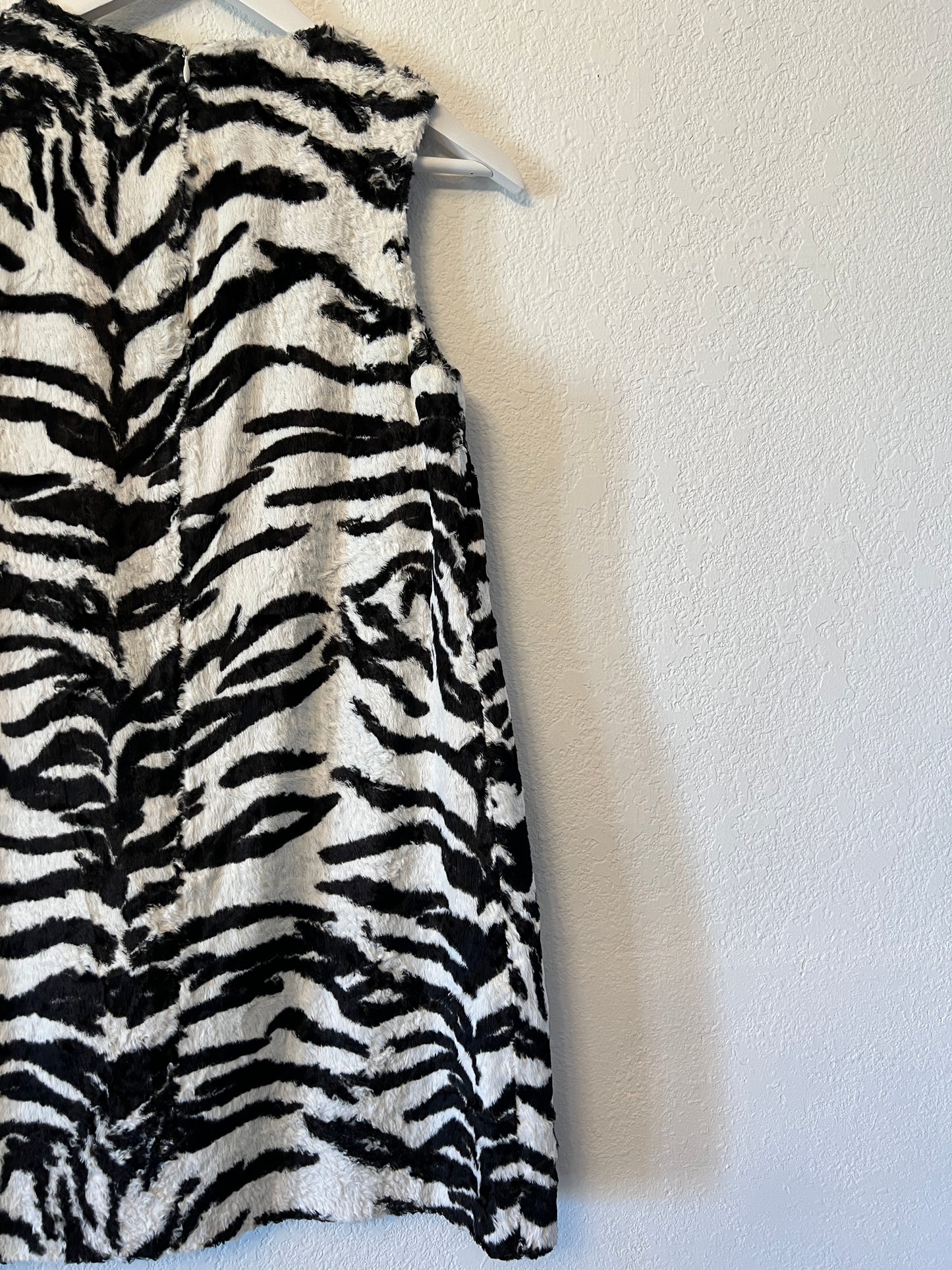 Versace Jeans Couture Zebra Print Dress