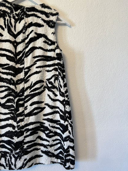 Versace Jeans Couture Zebra Print Dress