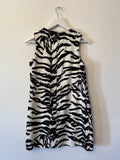 Versace Jeans Couture Zebra Print Dress