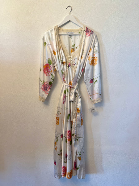 Christian Dior New Robe and Dress Slip Set