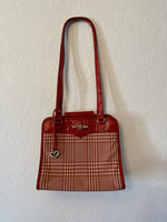 Red Brighton Vintage Plaid Purse