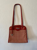 Red Brighton Vintage Plaid Purse