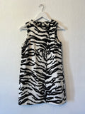 Versace Jeans Couture Zebra Print Dress