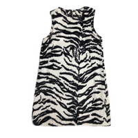 Versace Jeans Couture Zebra Print Dress